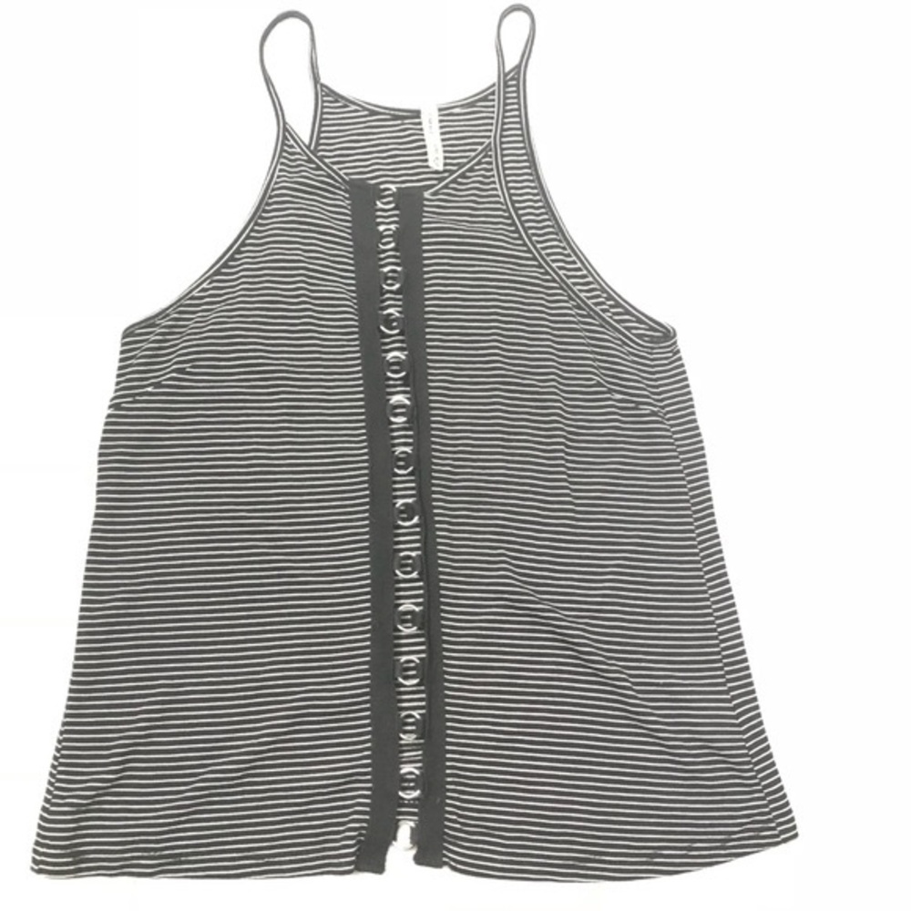 LF Emma & Sam halter tank silver ring details